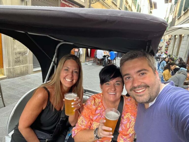 Florence: Local Food Tour on a Rickshaw - A New Way to See Florence