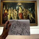 Florence : Painting and Wine - What the Painting Part Looks Like