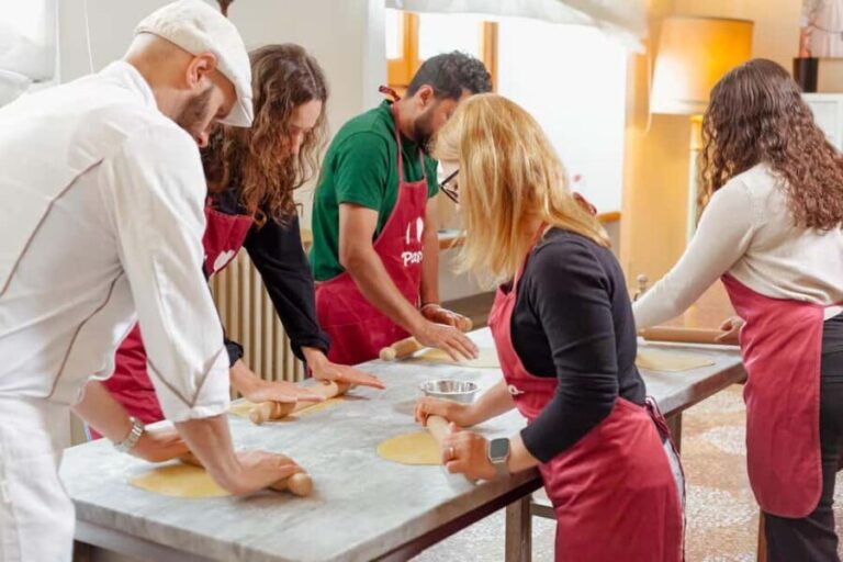 Florence: Pasta Class with Wine, Limoncello and Dessert - The Hands-On Pasta Making