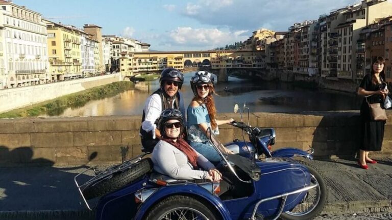 Florence Vintage Motorcycle Sidecar ride - Morning or Sunset - The Experience in Detail: Comfort, Safety, and Practicalities