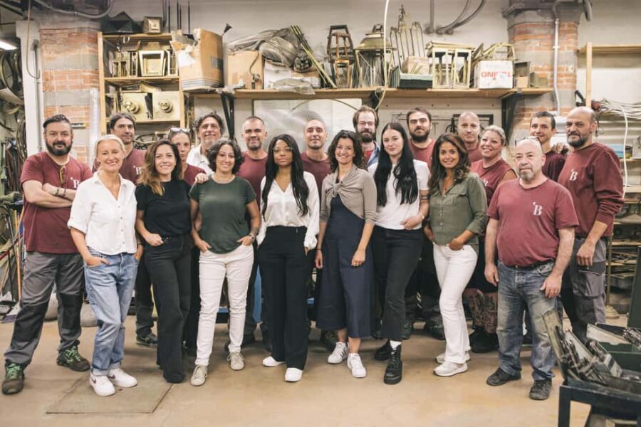 Florence: workshop tour - brass working since 1963 - The Artistic Environment and Workshop Atmosphere