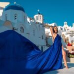 Flying Dress Photoshoot in Oia Private entry to Blue Dome - The Experience: What to Expect