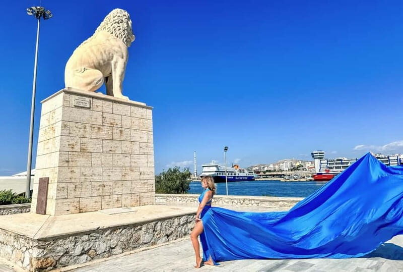 Flying Dress Photoshoot - Piraeus Cruise Port - What You Can Expect During the Photoshoot