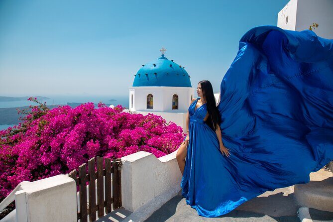 Flying Dress Photoshooting Santorini - Pros and Cons