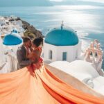 Flying Dress Santorini Photoshoot - The Sum Up