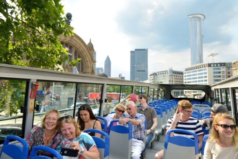 Frankfurt: Hop-On, Hop-Off Grand or Express Bus Ticket - Practical Details and Traveler Experience