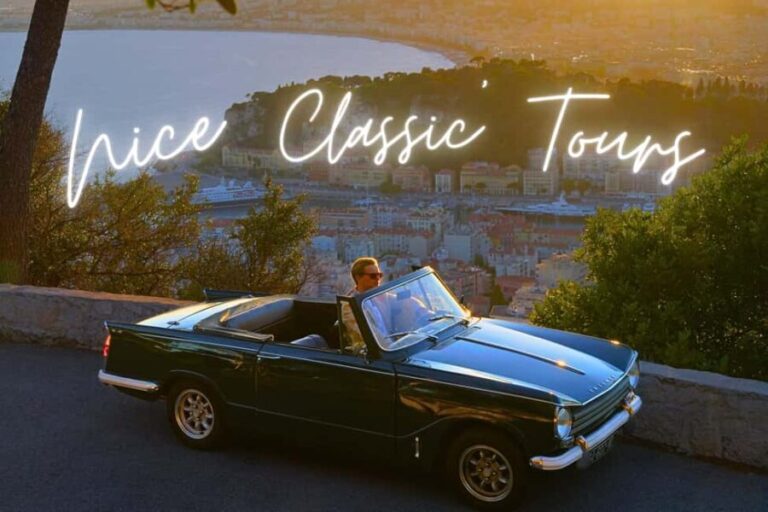 French Riviera: Private tour in a vintage convertible car - The Experience in Detail