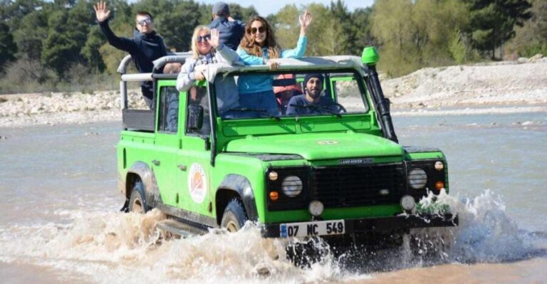 From Alanya: Obacay River Jeep Safari and Picnic Lunch - What the Reviews Tell Us