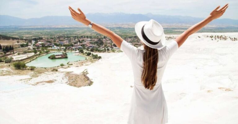 From Alanya: Pamukkale and Hierapolis Day Tour with Lunch - The White Calcium Terraces of Pamukkale