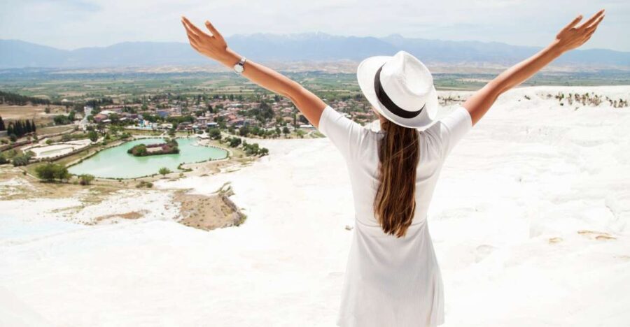 From Alanya: Pamukkale and Hierapolis Day Tour with Lunch - The White Calcium Terraces of Pamukkale