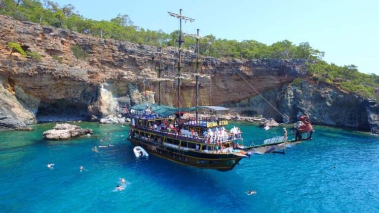 From Antalya: Kemer Pirate Boat Tour with Foam Party & Swim - What Reviewers Say