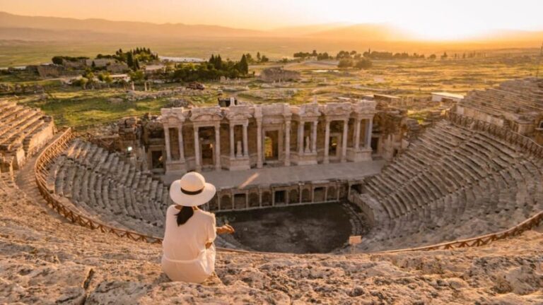 From Antalya: Pamukkale and Hierapolis Tour with Lunch - Pamukkale Travertines and the Natural Wonder