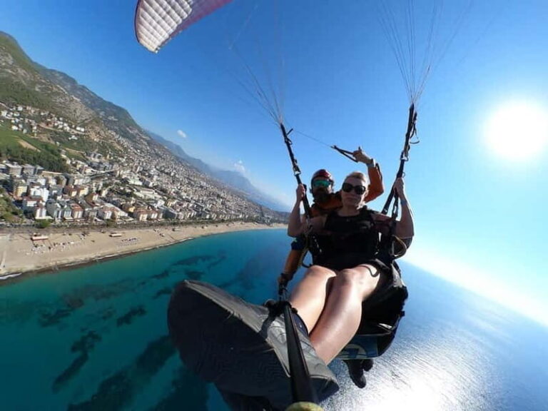 From Antalya Side Paragliding to Alanya with Cable Car Ride - What’s Included and What’s Not