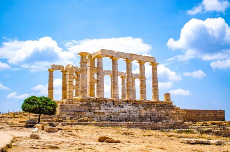 From Athens: Temple of Poseidon & Cape Sounion Half-Day Tour - The Archaeological Site and the Temple of Poseidon