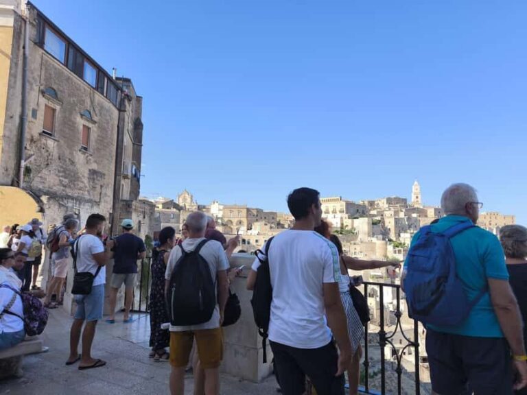 From Bari: Matera Day Trip with Guided Bus Tour - Exploring on Your Own