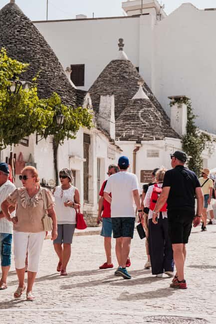 From BARI: Tour of Matera and Alberobello by comfortable bus, visit 2 UNESCO sites - The detailed breakdown of the itinerary