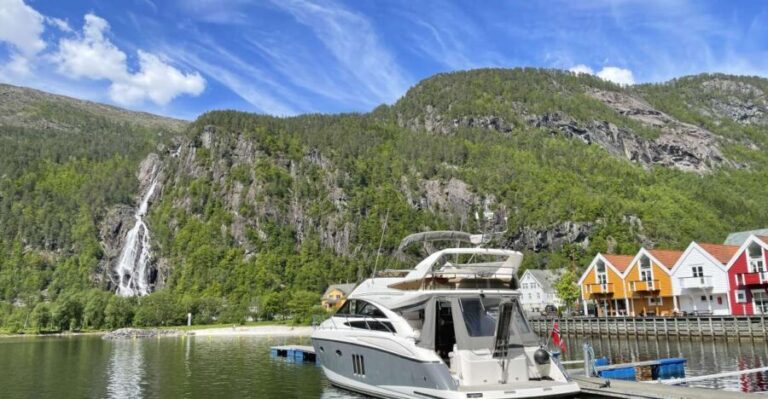 From Bergen: Modalen Private Fjord Cruise with Waterfalls - The Onboard Experience