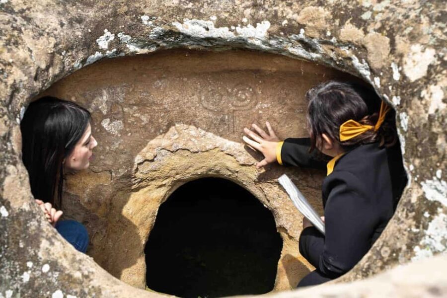 From Cagliari: Day Trip to Domus de Janas Fairy Houses - Transportation, Group Size, and Cost