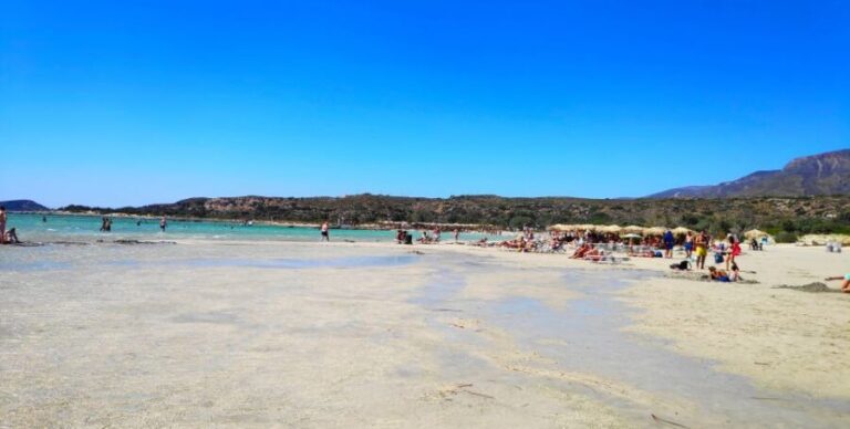 From Chania: Elafonisi & Falasarna Private Tour with snacks - Practical Details and Considerations