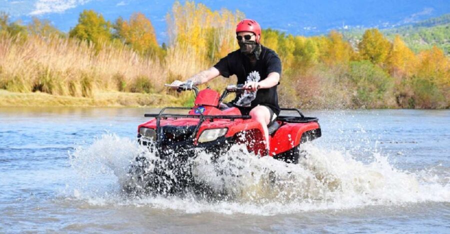 From city of Side: Taurus Mountains Quad ATV Tour - The Experience on the Ground