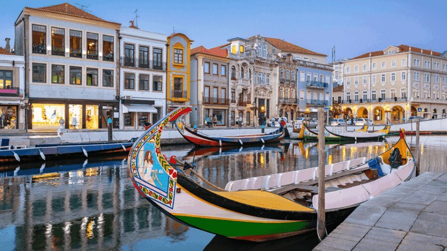 From Coimbra: Porto, Aveiro and Douro in Private with Tasting and Cruise - Costa Nova’s Striped Houses