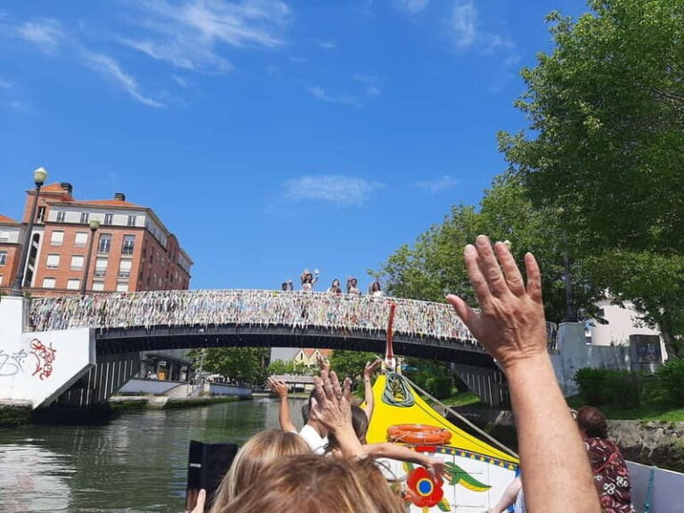 From Coimbra: Tour to Aveiro, Costa Nova beach, and Moliceiro boat ride - Exploring the Beaches: Barra and Costa Nova