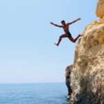 From Faro: Benagil, Algar Seco, 7 Hanging Valleys, & Marinha - Exploring Algar Seco Caves