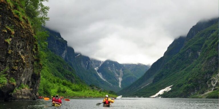 From Flåm: Nærøyfjord 3 Day Kayaking and Camping Tour - Who Is This Tour Best For?
