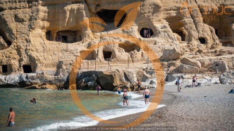 From Heraklion : Matala- Hippie's Beach Half-Day Tour - The Return Journey and Final Stop