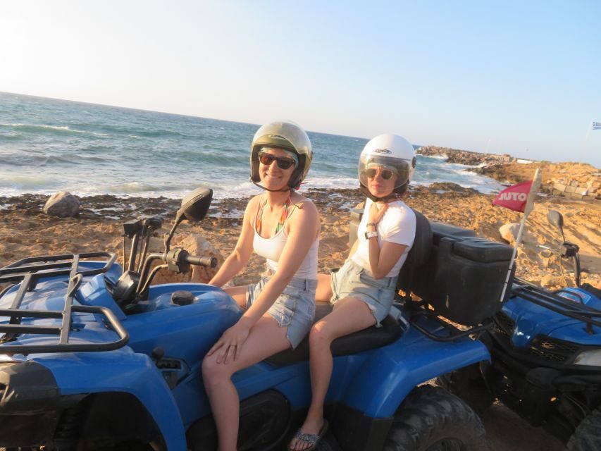 From Hersonissos/Malia: Guided Sunset Quad Safari - What the Tour Really Offers