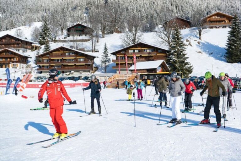 From Interlaken: 8-Hour Skiing in Grindelwald for Beginner's - Key Points