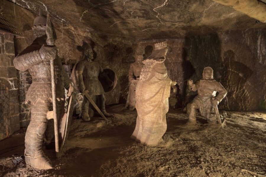 From Krakow: Auschwitz Birkenau and Salt Mine Guided Tour - Exploring Wieliczka Salt Mine