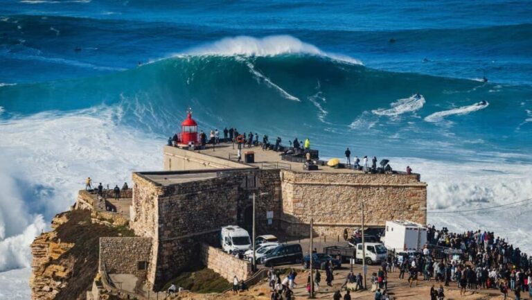 From Lisbon: Óbidos and Nazaré Guided Tour - Nazaré: From Fishing Village to Wave Wonder