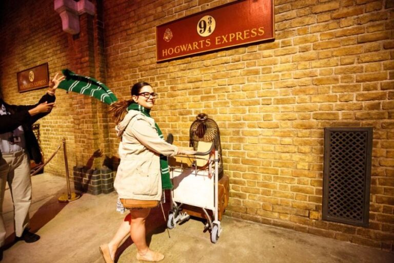 From London: Harry Potter Warner Bros Studio Tour - The Bus Ride (1.5 hours each way)