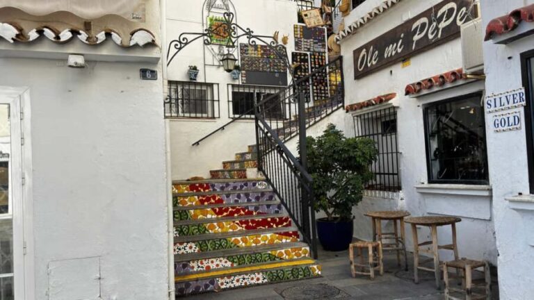 From Málaga: Private Mijas Tour - Luxury Tesla X Ride - The Charm of Mijas Pueblo