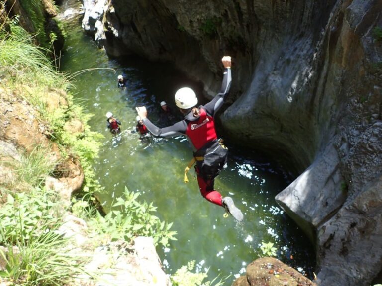 From Marbella: Guadalmina River Guided Canyoning Adventure - Detailed Breakdown of the Itinerary