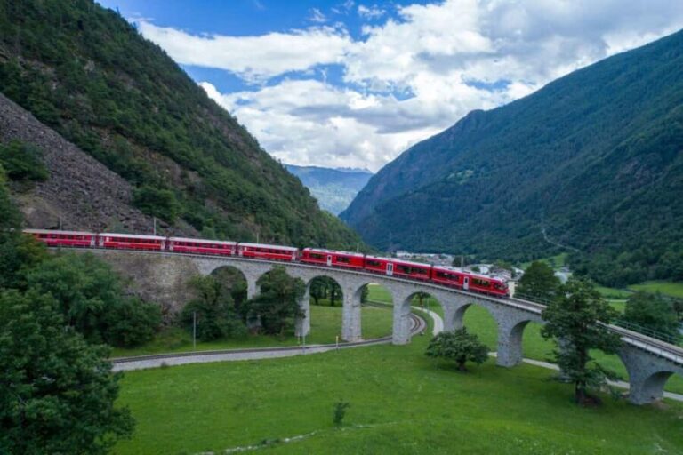 From Milan: Bernina Express Train and St. Moritz Tour - The Bernina Express Experience