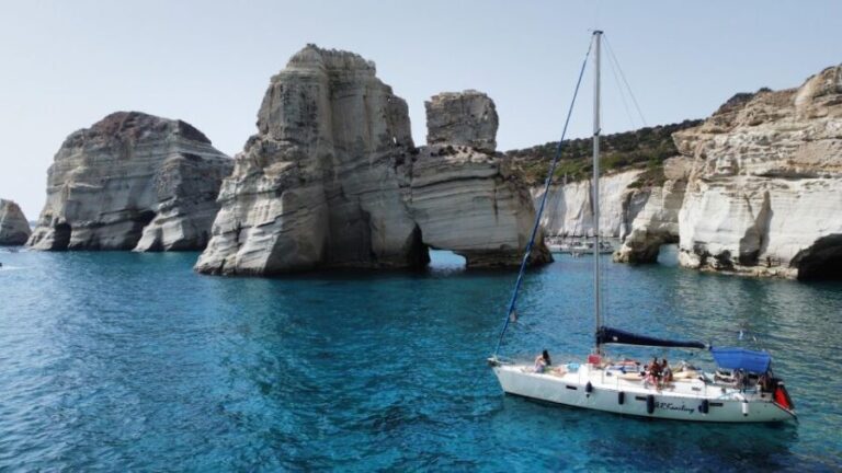 From Milos: Guided Day Cruise to Kleftiko With Lunch - The Itinerary Breakdown