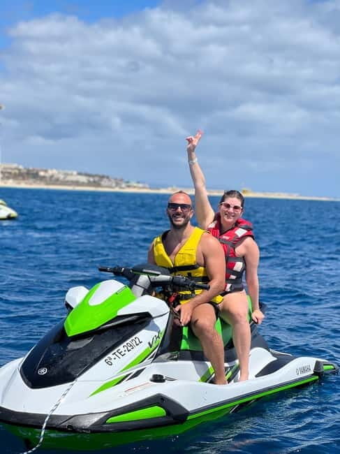 From Morro Jable: Jet Ski Adventure Tour (without license) - The Itinerary