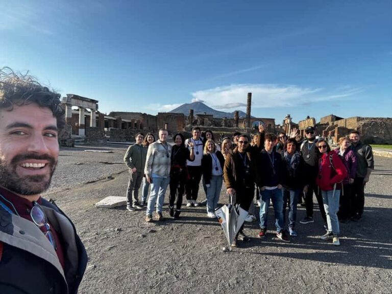 From Naples: Pompeii Shore Excursion for Cruisers with Guide - The Itinerary Breakdown