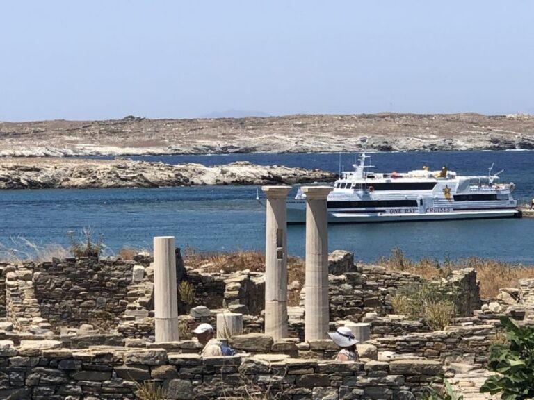 From Naxos: Delos and Mykonos Day Trip with Licensed Guide - Delos: The Ancient Heart of Greece