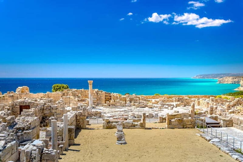 From Paphos: Guided Tour of Limassol with Rock of Aphrodite - First Stop: Ancient Kourion — A Must-See for History Buffs