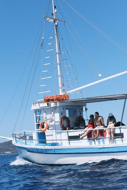 From Paros: Crab Island and Salt Lake Antiparos Boat Trip - Key Points