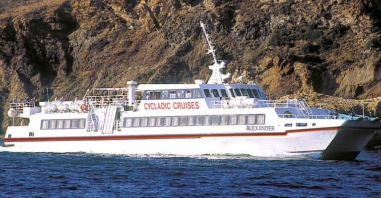 From Paros : Irakleia & Ano Koufonisi - The Itinerary in Detail