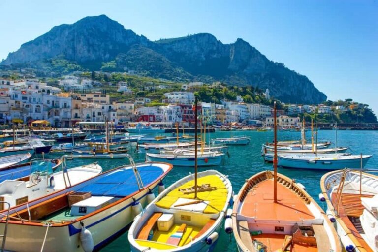 From Positano: Day trip to Capri - Group Tour by boat - Exploring Capri on the Water