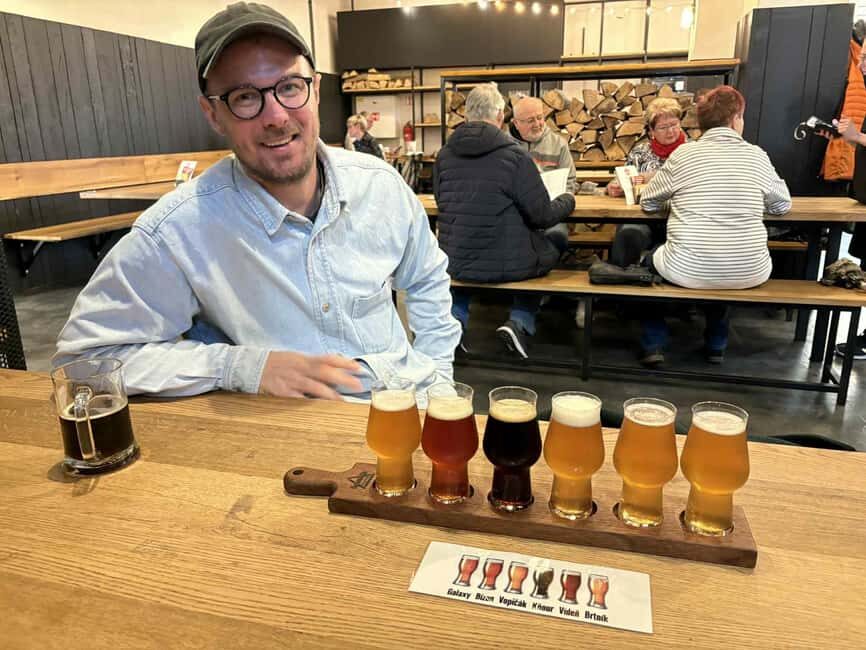 From Prague: Gastronomy Trip  Wine, Beer, Food & Castles - Exploring Mlník: Wine, Beer, and Food Tasting