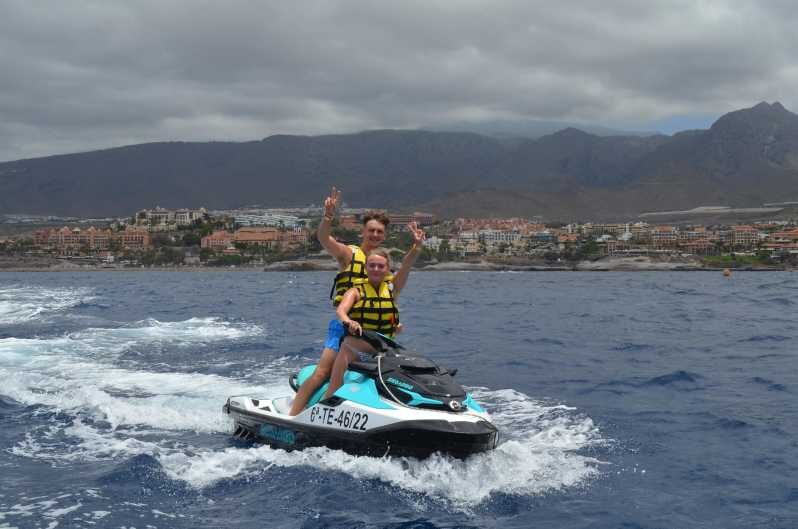 From Puerto Colon : 1 hour adrenaline JetSki tour - The Scenic Coastline and Marine Life