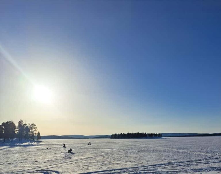 From Saariselkä: Ice Fishing Tour with Open Fire Cooking - Authenticity and Reviews