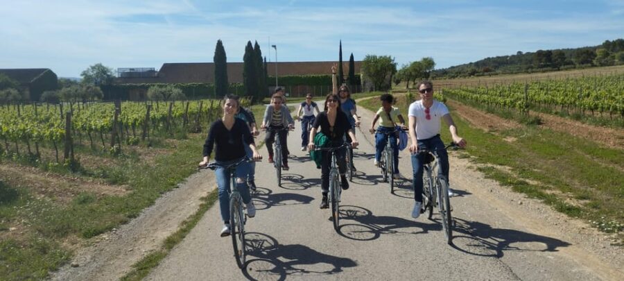 From Sitges: Cycling Tour with Winery visit and Tasting - What Reviewers Say
