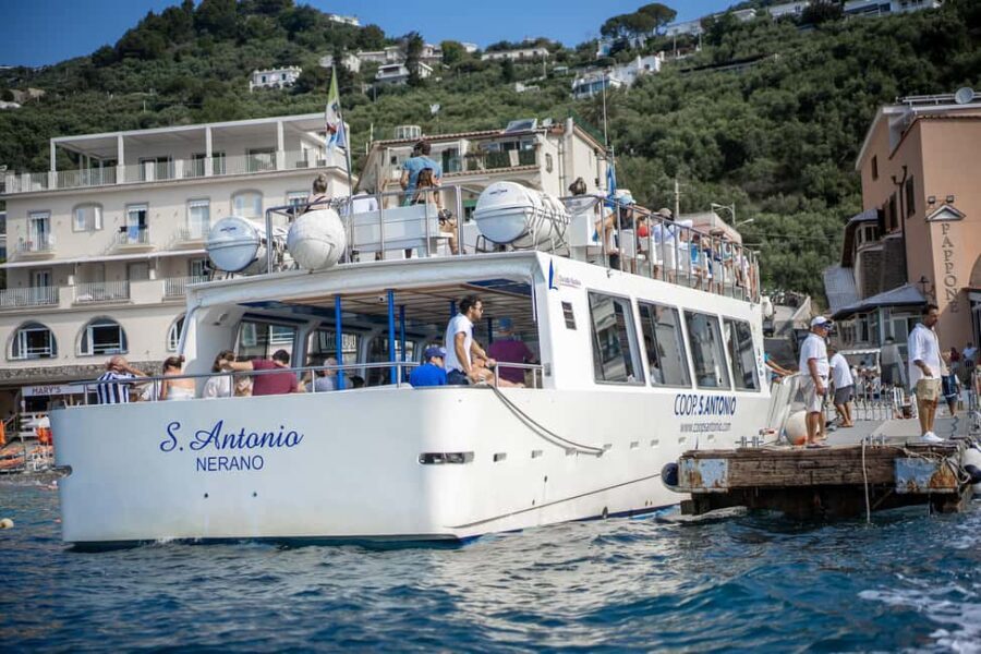 From Sorrento/Nerano: Capri Island Cruise with Guide Onboard - The Itinerary Breakdown